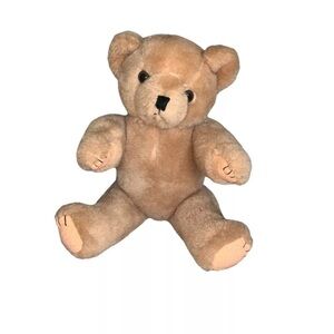 12”tall Vintage Jointed Teddy Bear Plush Stuffed Animal Posable Silvestri VC374